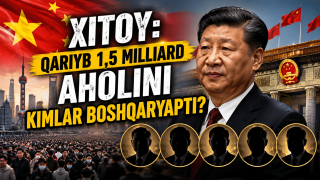 Хитойда қарийб 1 ярим миллиард аҳолини кимлар бошқаряпти? (+видео)