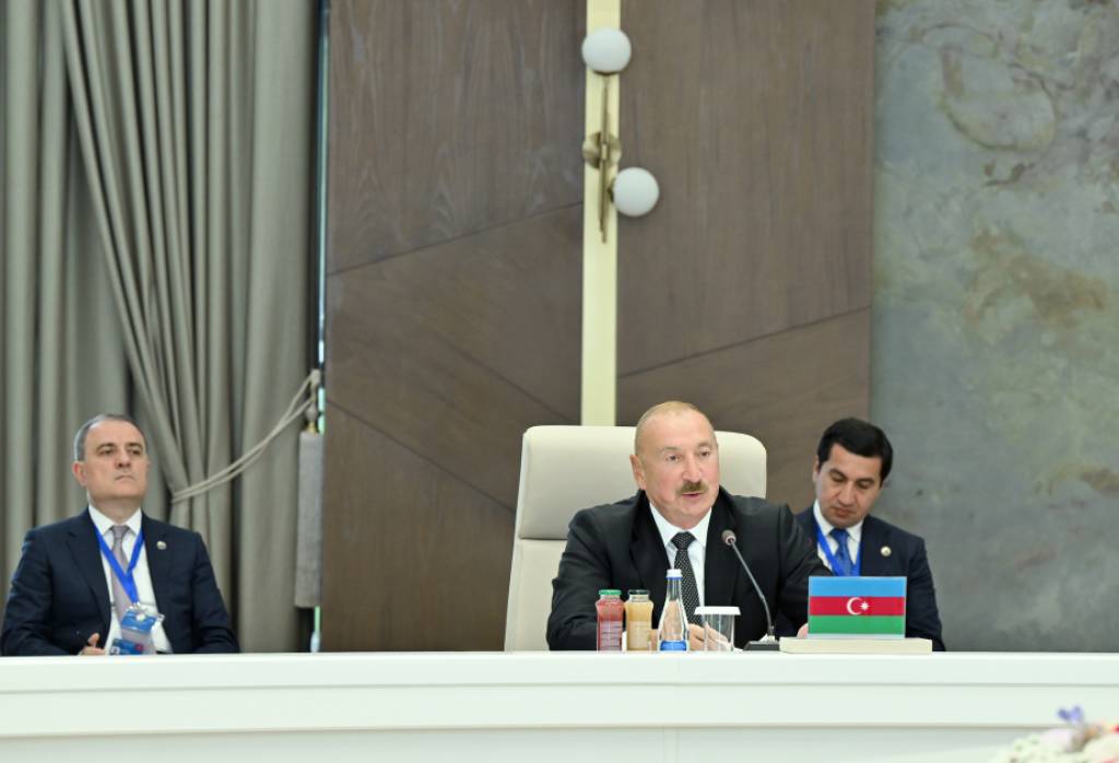 Президент Алиев: Озарбайжон ва Марказий Осиё мамлакатлари ягона геосиёсий минтақага айланди