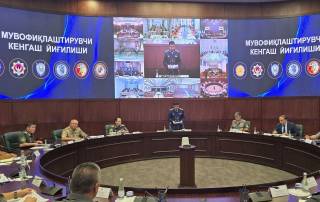 Ҳарбий соҳада қонунийлик ва коррупцияга қарши кураш масалалари муҳокама қилинди Бош прокурор ўринбосари — Ўзбекистон Республикаси Ҳарбий прокурори Қаҳрамон Исроилов раислигида Қуролли Кучлар вазирлик ва идораларининг мувофиқлаштирувчи кенгаш йиғилиши бўлиб ўтди.