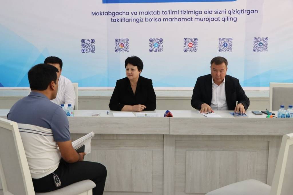 Вазир Самарқандда сайёр қабул ўтказди