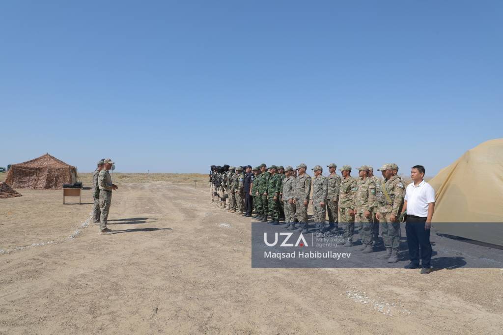 Nukus dala o‘quv maydonida maxsus o‘quv yig‘ini o‘tkazildi