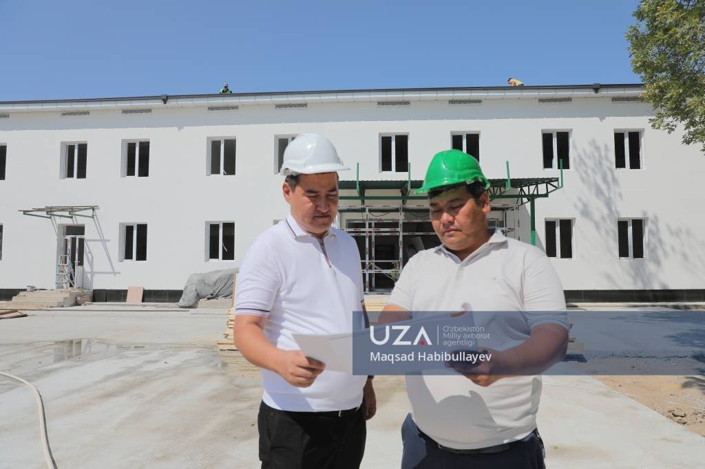 Nukusda yangi bog‘cha qurilmoqda