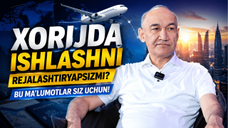 Хорижда ишлашни режалаштиряпсизми? Бу маълумотлар сиз учун! (+видео)