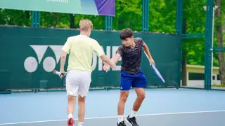 Yosh tennischilarimiz xalqaro turnir bosh sovrini uchun o‘ynaydi