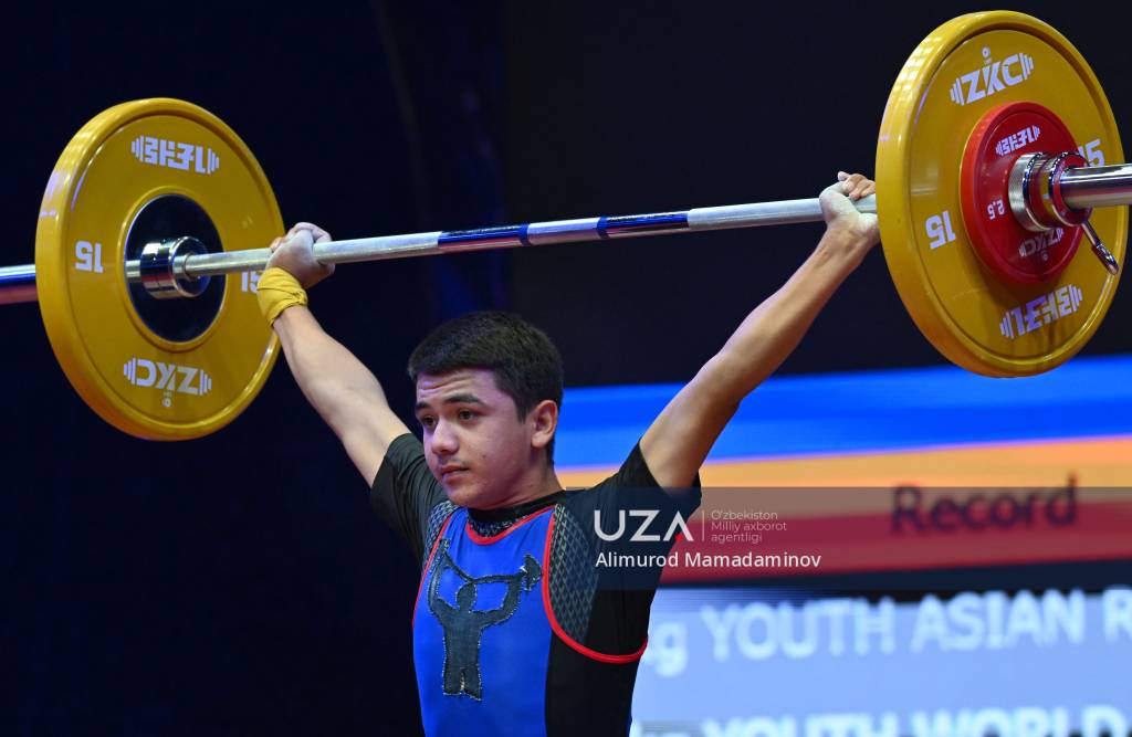 Og‘ir atletika: Osiyo chempionatida Jahon va qit’a rekordlari yangilandi