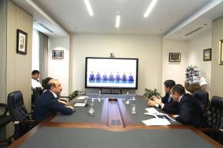 Хоккей спорт турини ривожлантириш масалалари кўриб чиқилди
