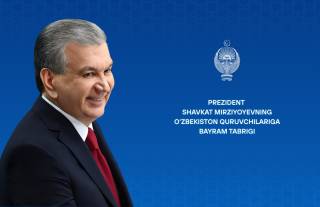 O‘zbekiston quruvchilariga bayram tabrigi