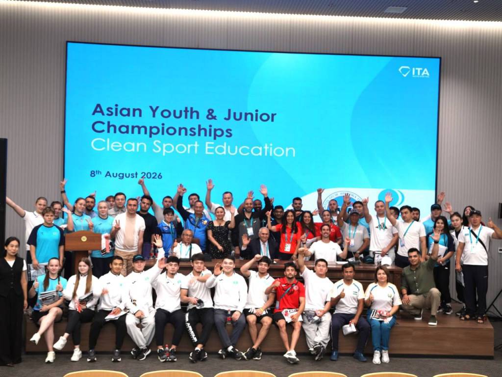 Osiyo chempionati doirasida antidoping seminari o‘tkazildi