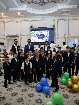 Болажонлар учун унутилмас тантана ўтказилди