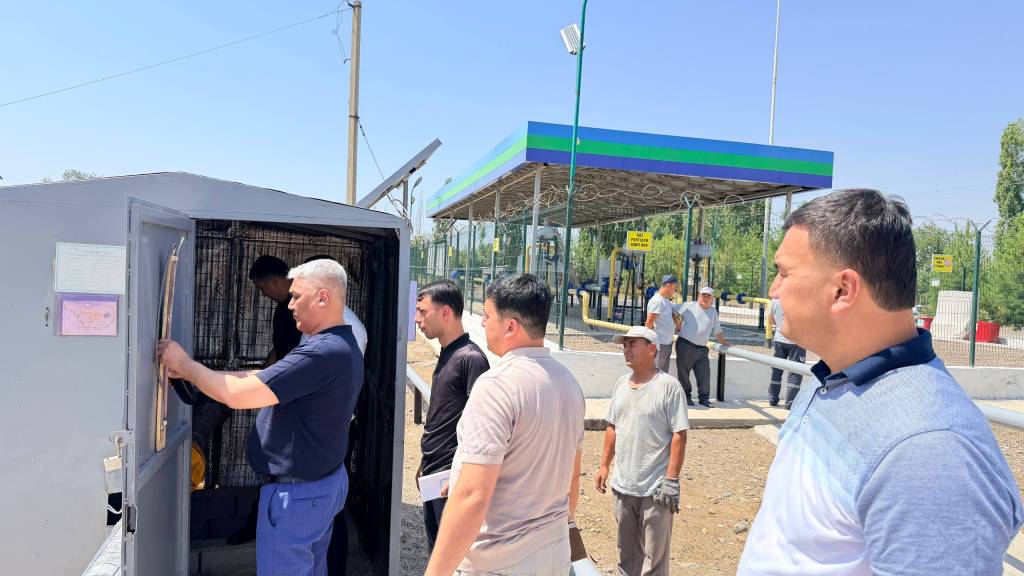 Газ таъминоти: Чуст тажрибаси ўрганилди