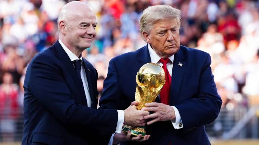 Tramp FIFA rahbari Infantino haqida bayonot berdi