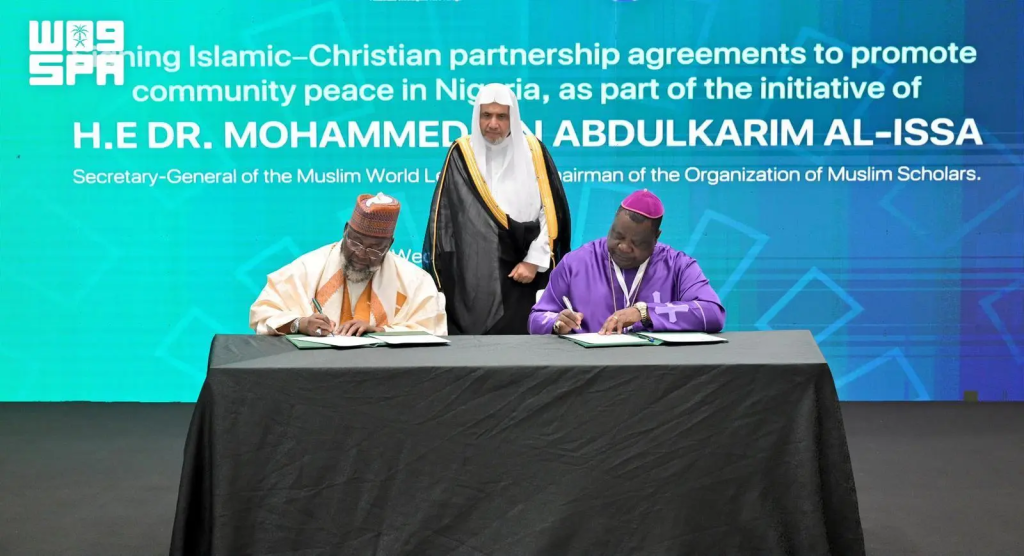 "SPA": Nigeriyada musulmon va xristian yetakchilari o‘rtasida tinchlik bitimi imzolandi