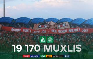 «Andijon» — «Neftchi» uchrashuvida Superliga mavsum rekordi qayd etildi
