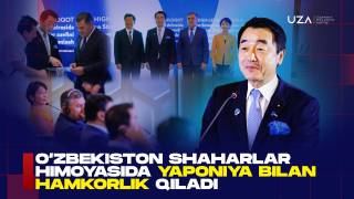 Toshkentda O‘zbekiston va Yaponiya shaharlarni iqlim xavflaridan himoya qilish masalalarini muhokama qildi(+video)