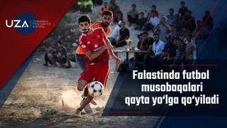 Falastinda futbol musobaqalari qayta yo‘lga qo‘yiladi