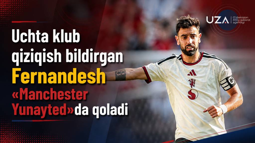 Uchta klub qiziqish bildirgan Fernandesh «Manchester Yunayted»da qoladi