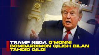 Tramp nega O‘monni bombardimon qilish bilan tahdid qildi (+video)
