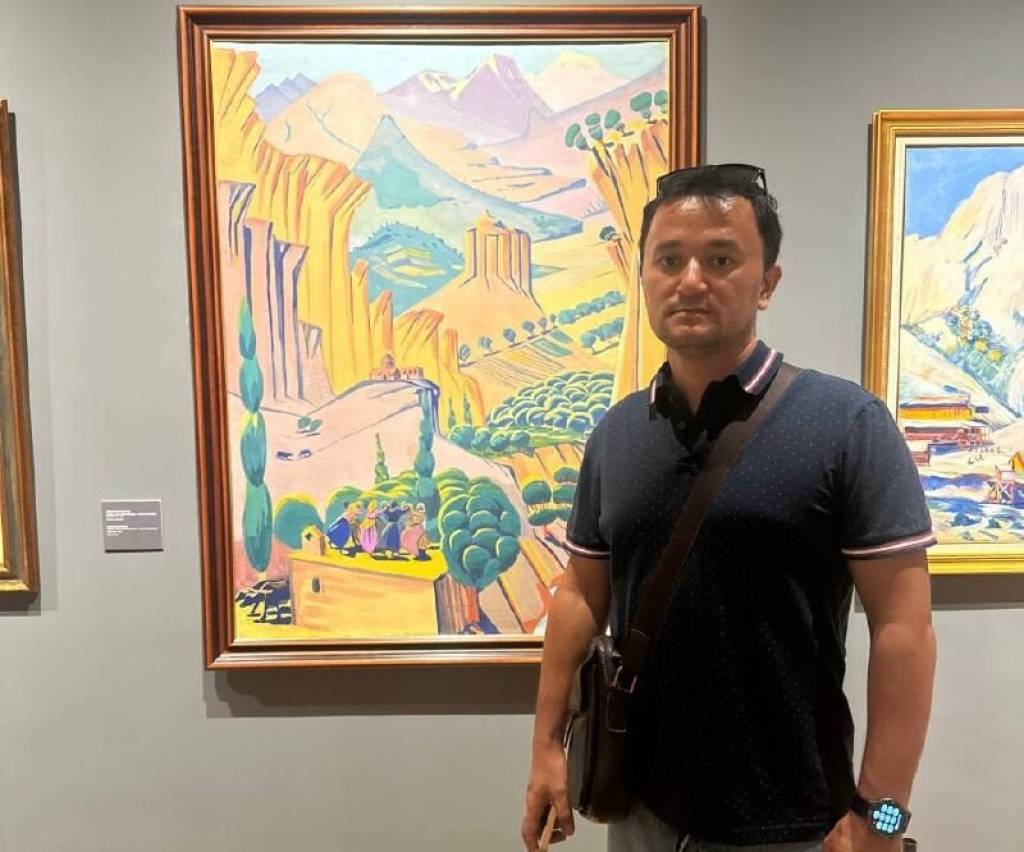 Uzbekistan’s artist participates in an international symposium