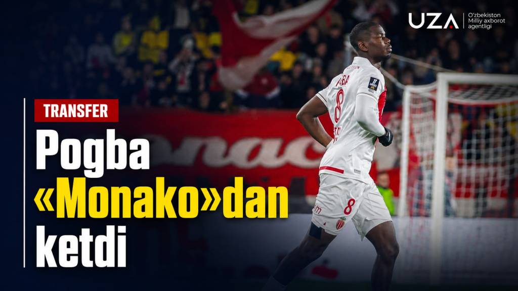 «Monako» Pogba bilan shartnomani muddatidan avval bekor qildi