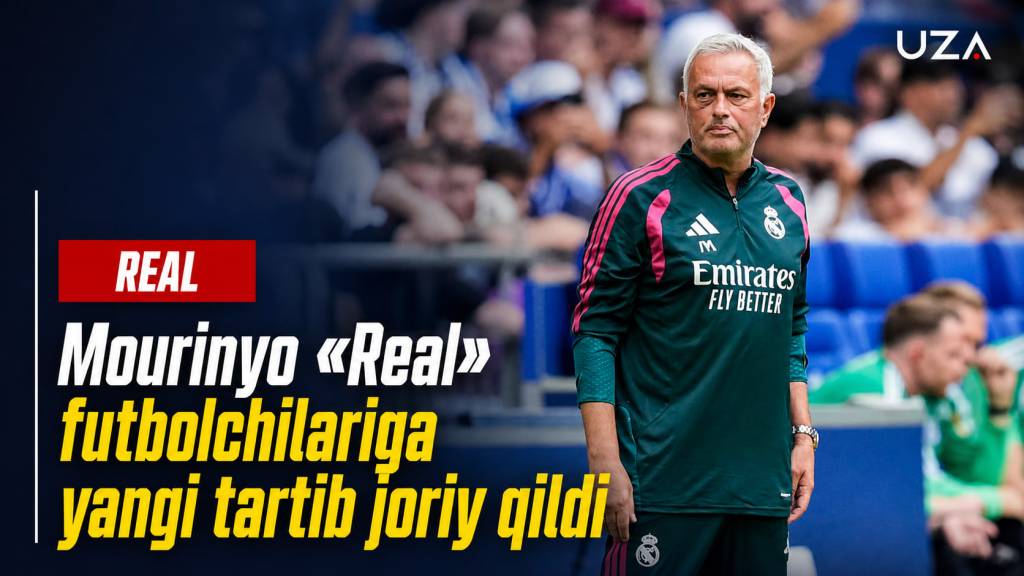 Mourinyo «Real» futbolchilariga yangi tartib joriy qildi