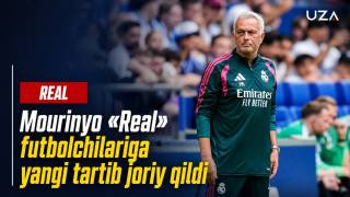 Mourinyo «Real» futbolchilariga yangi tartib joriy qildi