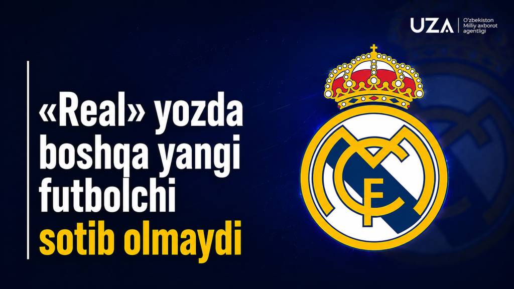 "Real" yozda boshqa yangi futbolchi sotib olmaydi