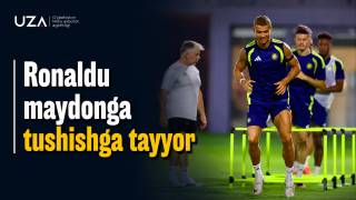Ronaldu maydonga tushishga tayyor