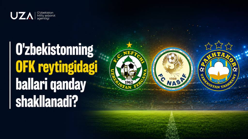 Bir g‘alaba — 1 ochkogacha: O‘zbekistonning OFK reytingidagi ballari qanday shakllanadi?