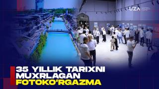 Ўзбекистоннинг 35 йиллик шонли тарихи намойиши (+видео)