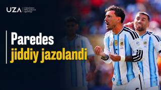 JCH finalidagi janjal oqibati: Paredes 10 ta o‘yinga chetlatildi