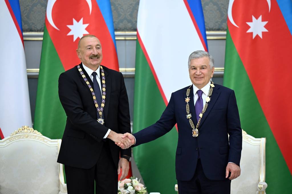O‘zbekiston va Ozarbayjon Prezidentlari oliy davlat mukofotlari bilan taqdirlandilar