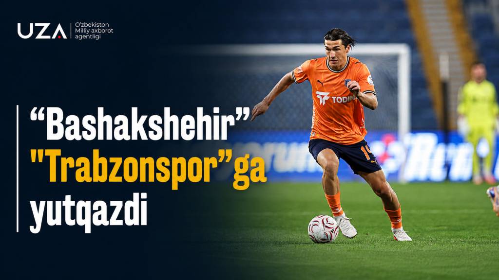 “Bashakshehir” Trabzonda yutqazdi, Shomurodovning goli yetarli bo'lmadi
