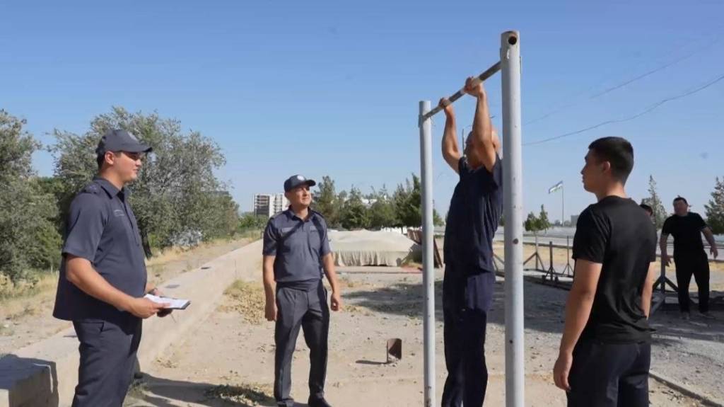 Tuman va shahar IIB boshliqlari o‘zaro bellashdilar