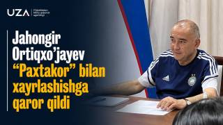 Alisher Nikimbayev: Jahongir Ortiqxo‘jayev “Paxtakor” bilan xayrlashishga qaror qildi