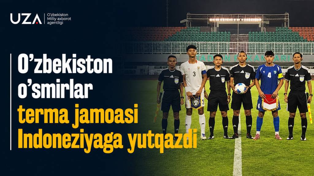 10 ta gol urilgan bahsda O‘zbekiston U-16 Indoneziyaga imkoniyatni boy berdi