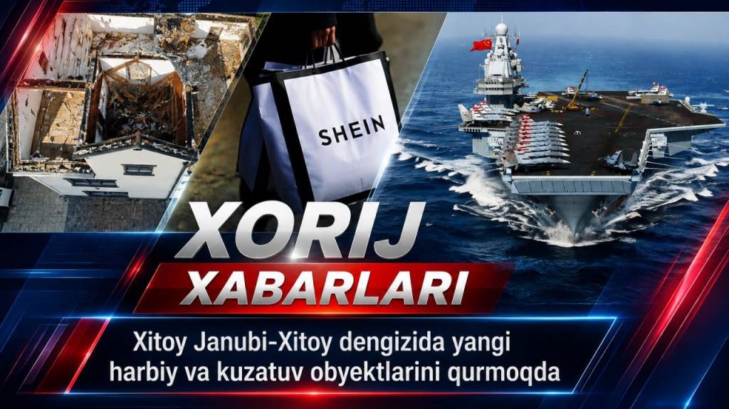Хитойнинг янги ҳарбий иншоотлари, Францияда вайронакор торнадо – Хориж хабарлари
