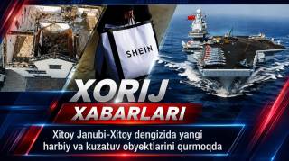 Хитойнинг янги ҳарбий иншоотлари, Францияда вайронакор торнадо – Хориж хабарлари