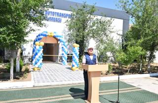 Автотранспорт ўқув мажмуаси фаолият бошлади