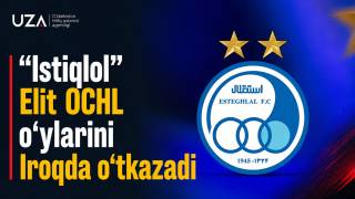 «Istiqlol» OChLdagi uy o‘yinlari uchun Iroqni tanladi
