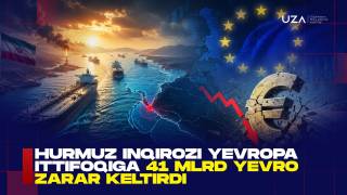 Hurmuz inqirozi Yevropa Ittifoqiga 41 mlrd yevro zarar keltirdi (+video)