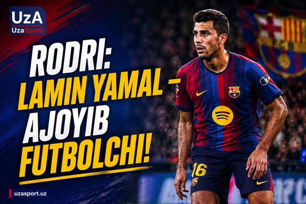 Rodri: «Lamin Yamal — ajoyib futbolchi»