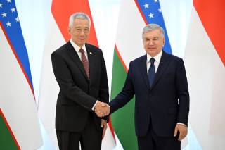Президент Узбекистана принял Старшего министра Сингапура