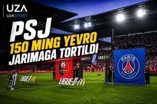 PSJ maydon holati sabab 150 ming yevro jarimaga tortildi