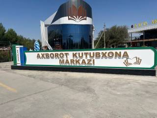 Axborot-kutubxona markazi yangi binoda
