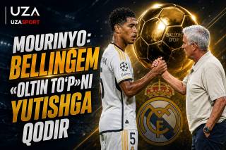 Mourinyo: “Bellingem «Oltin to‘p»ni yutishga qodir”
