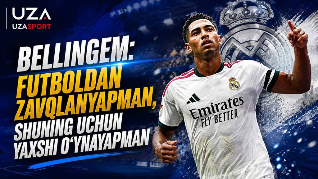 Bellingem: “Futboldan zavqlanyapman, shuning uchun yaxshi o‘ynayapman”
