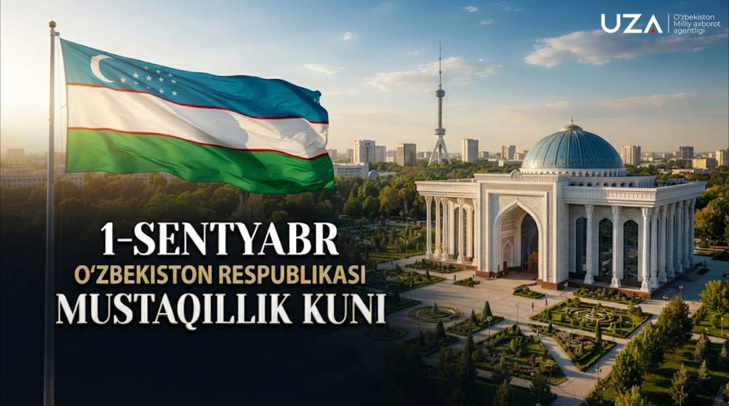 Ўзбекистон Республикаси Мустақиллигининг шонли 35 йиллиги муборак бўлсин! (+видео)