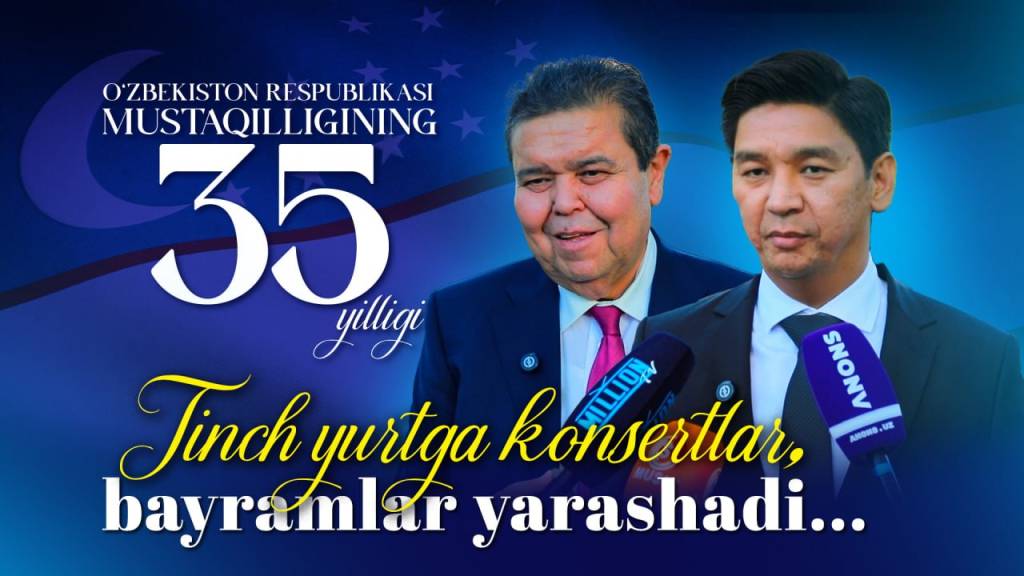 Tinch yurtga konsertlar, bayramlar yarashadi... (+video)
