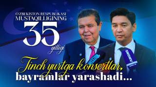 Tinch yurtga konsertlar, bayramlar yarashadi... (+video)