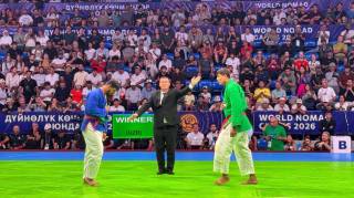 VI Butunjahon ko‘chmanchilar o‘yinlarida kurashchimiz ilk oltin medalni qo‘lga kiritdi